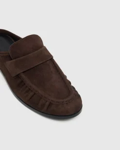 Hadley Suede Mule Loafer