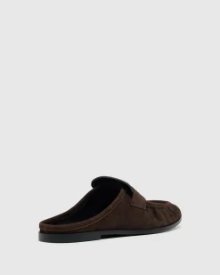 Hadley Suede Mule Loafer