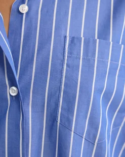 Hailey Striped Euro Fabric Shirt