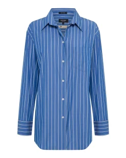 Hailey Striped Euro Fabric Shirt
