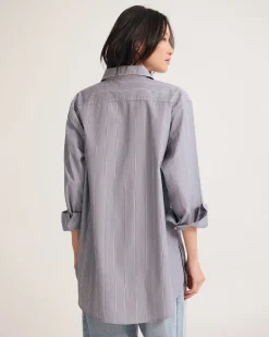 Hailey Stripe Oversized Shirt