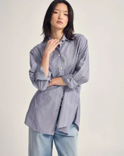 Hailey Stripe Oversized Shirt