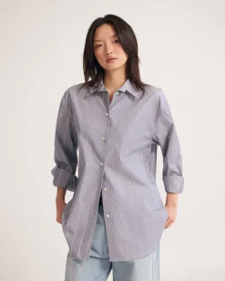 Hailey Stripe Oversized Shirt