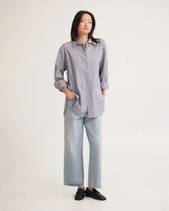 Hailey Stripe Oversized Shirt