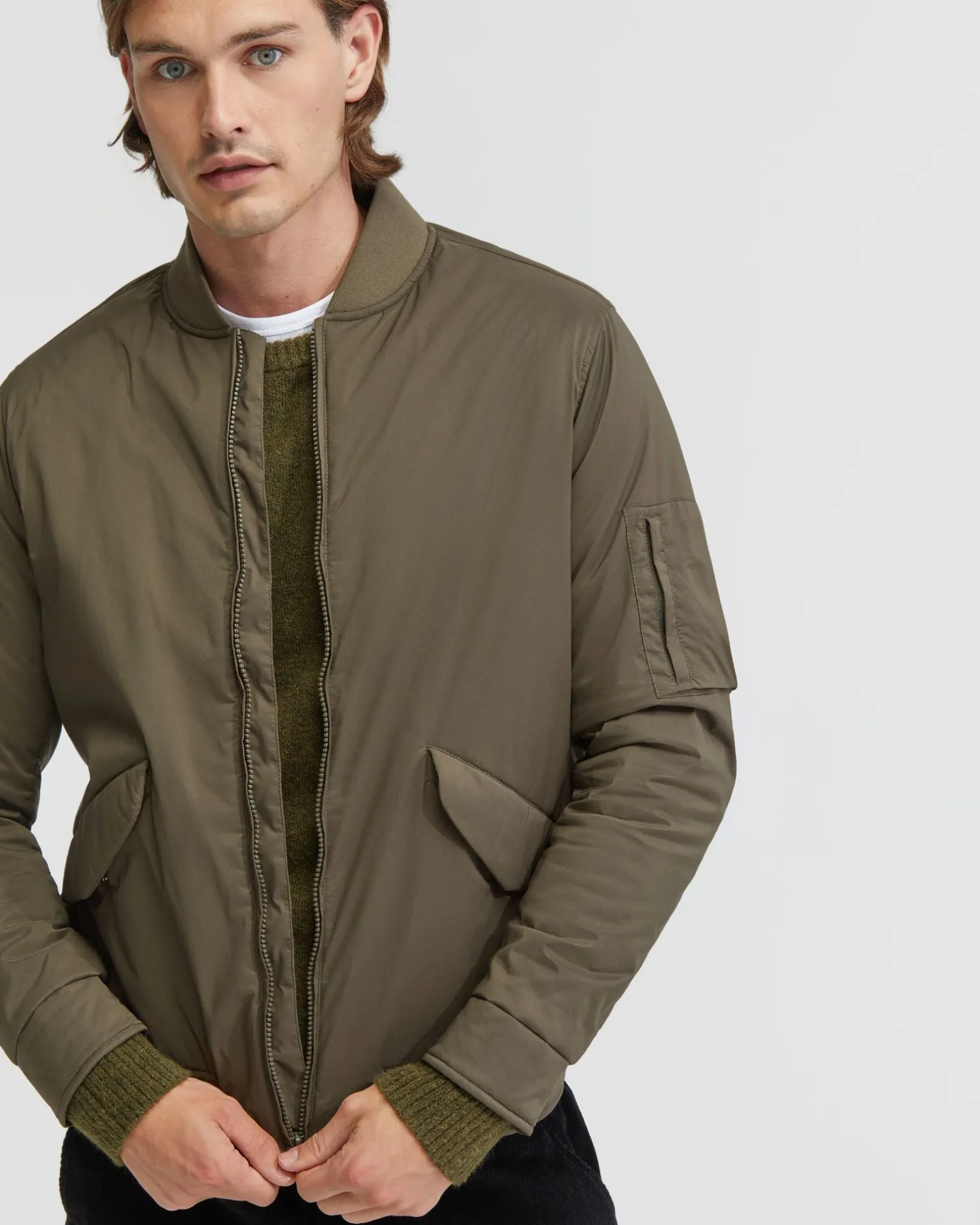 Hamish Padded Bomber Jacket