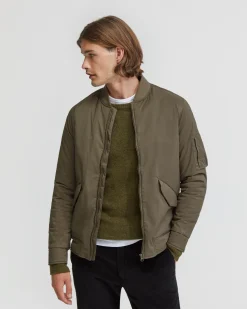 Hamish Padded Bomber Jacket