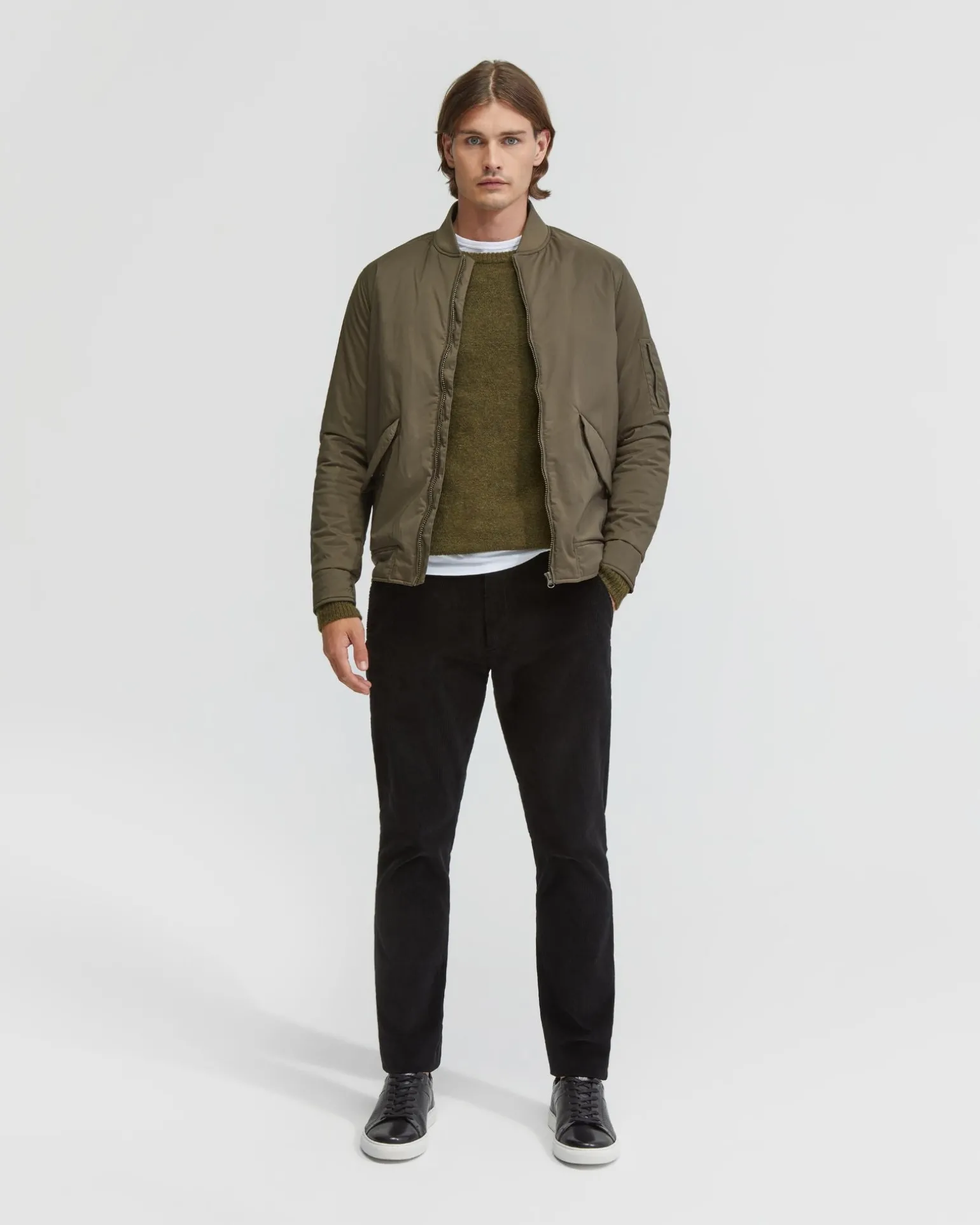 Hamish Padded Bomber Jacket