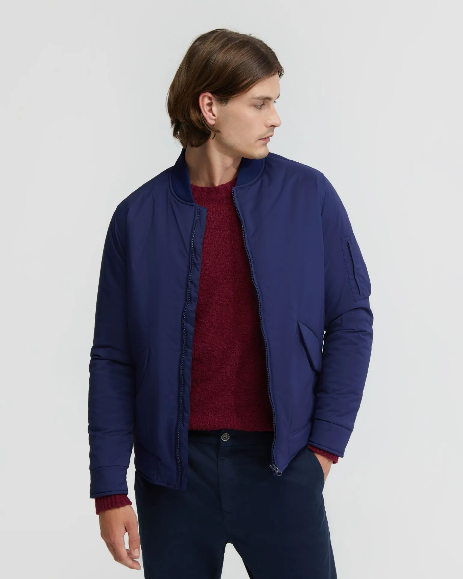 Hamish Padded Bomber Jacket