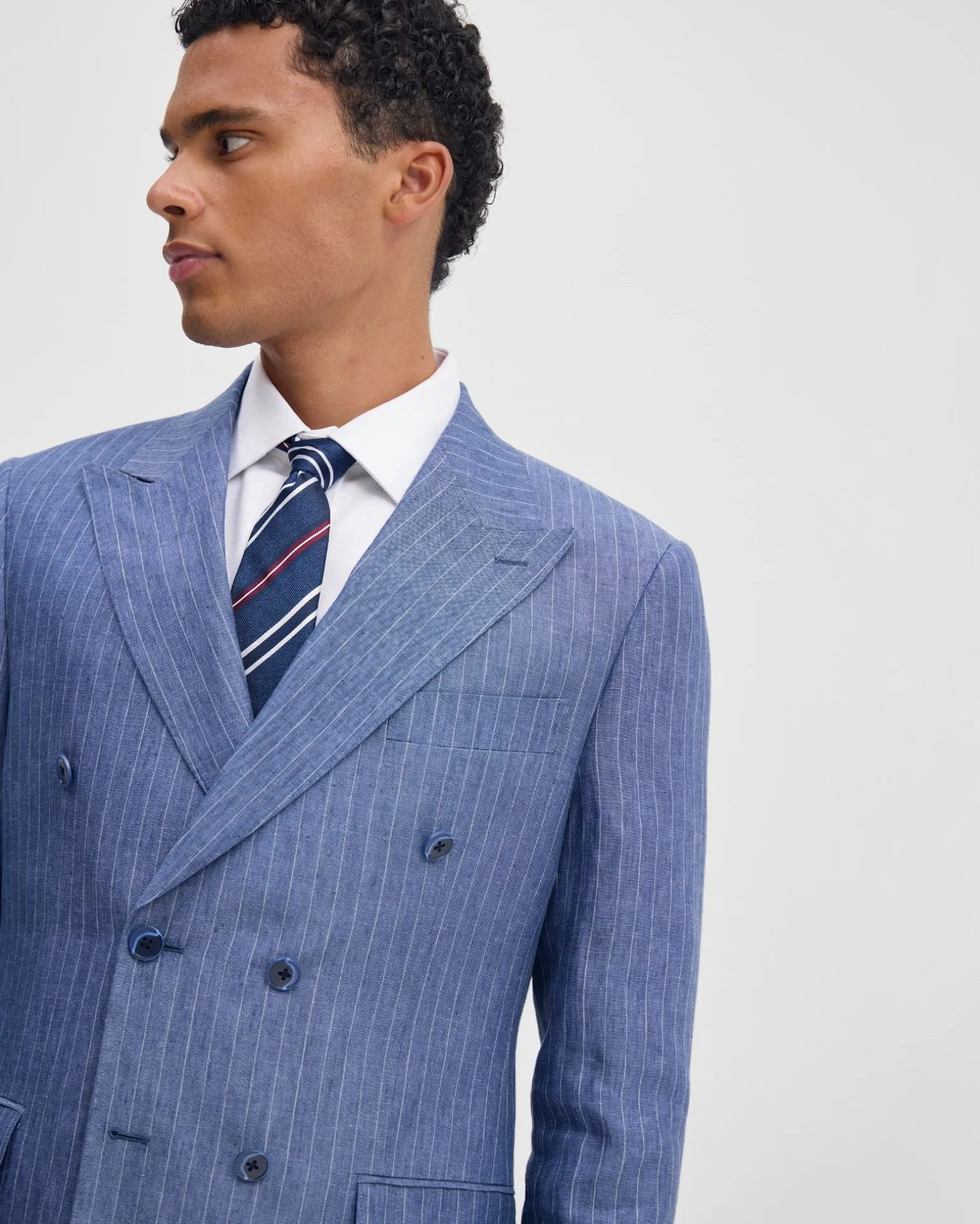 Hardy Double Breast Li Suit Jackt