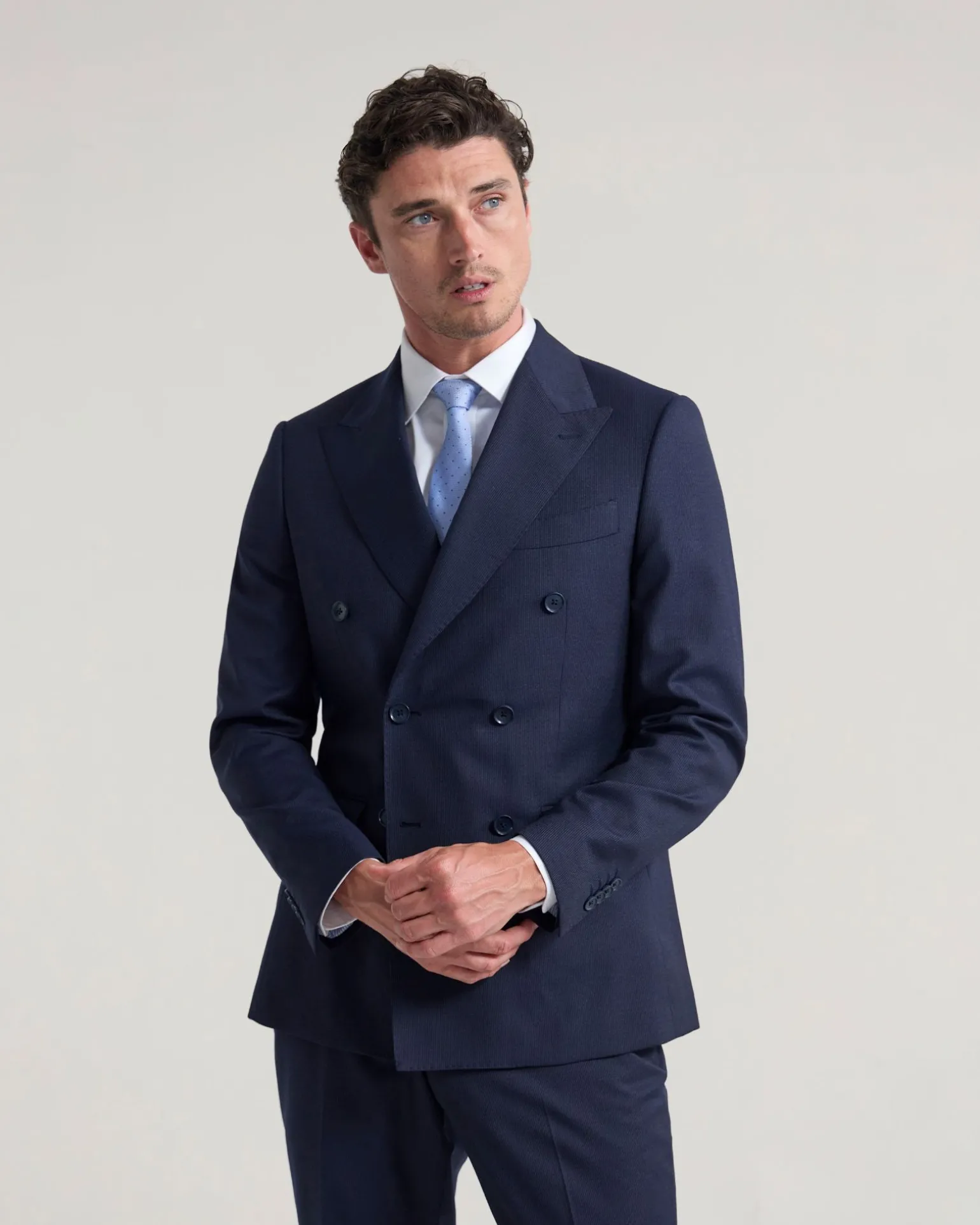 Hardy Double Breast Stripe Jacket