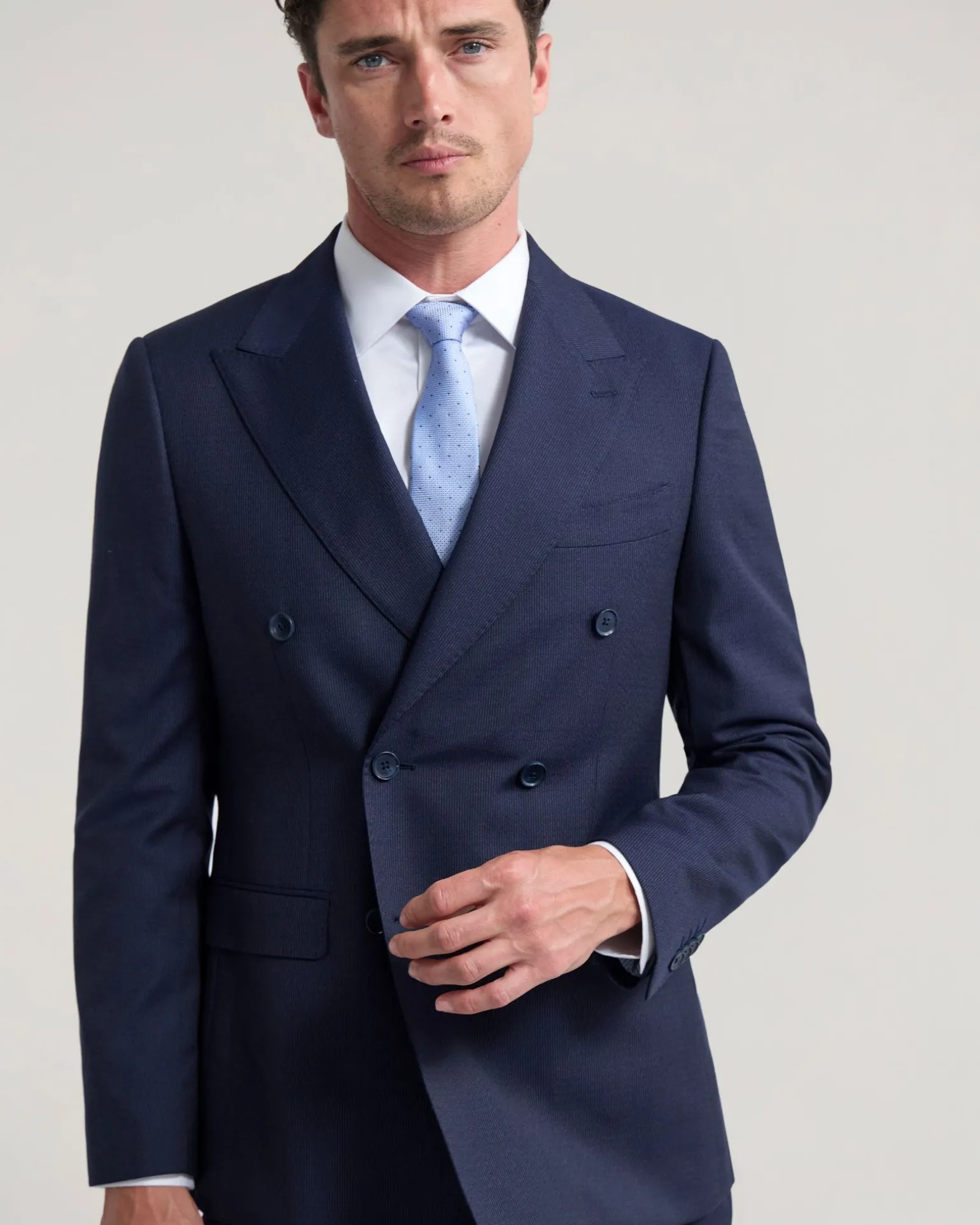 Hardy Double Breast Stripe Jacket