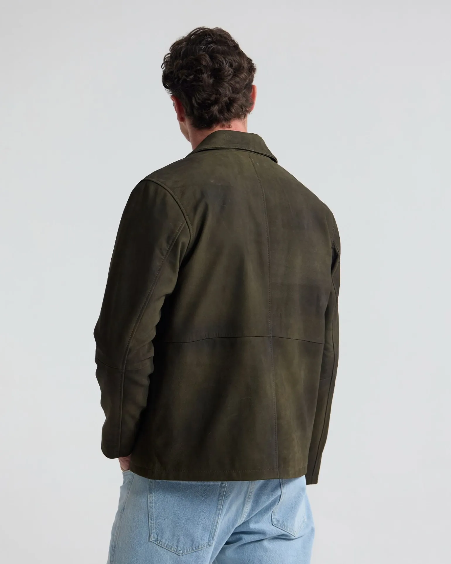 Harry Goat Suede Jacket