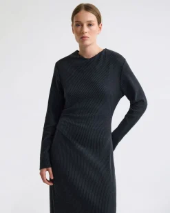 Hartley Jacquard Stripe Knit Dress