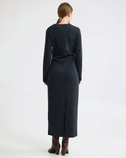 Hartley Jacquard Stripe Knit Dress