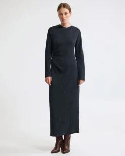 Hartley Jacquard Stripe Knit Dress