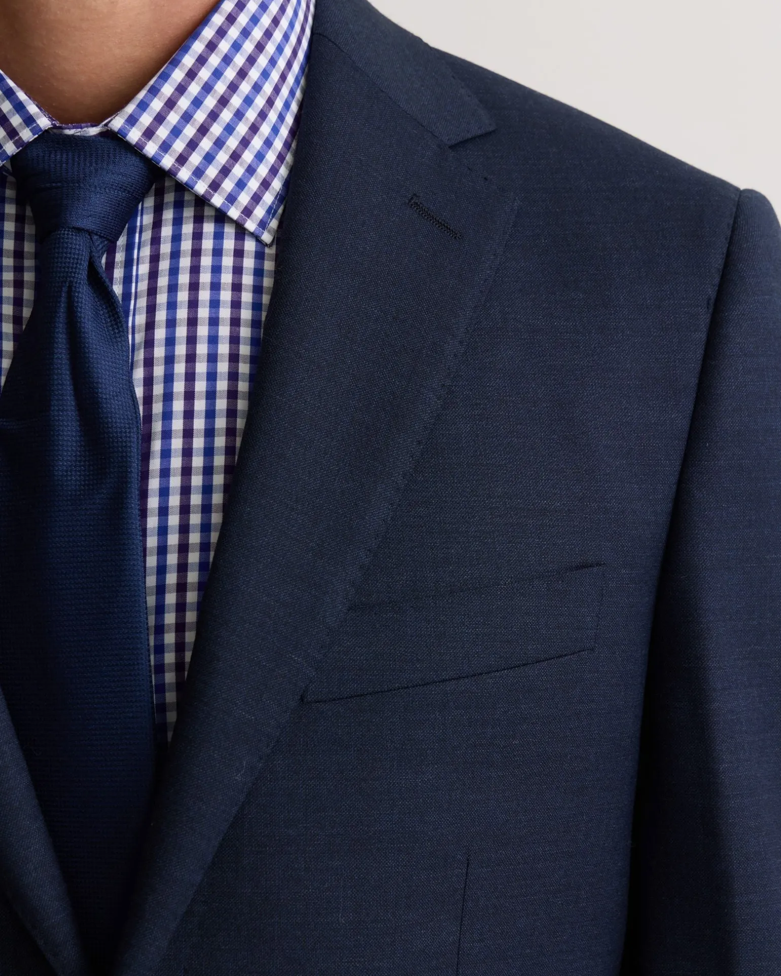 Hopkins Luxury Half Canvas Suit Jacket