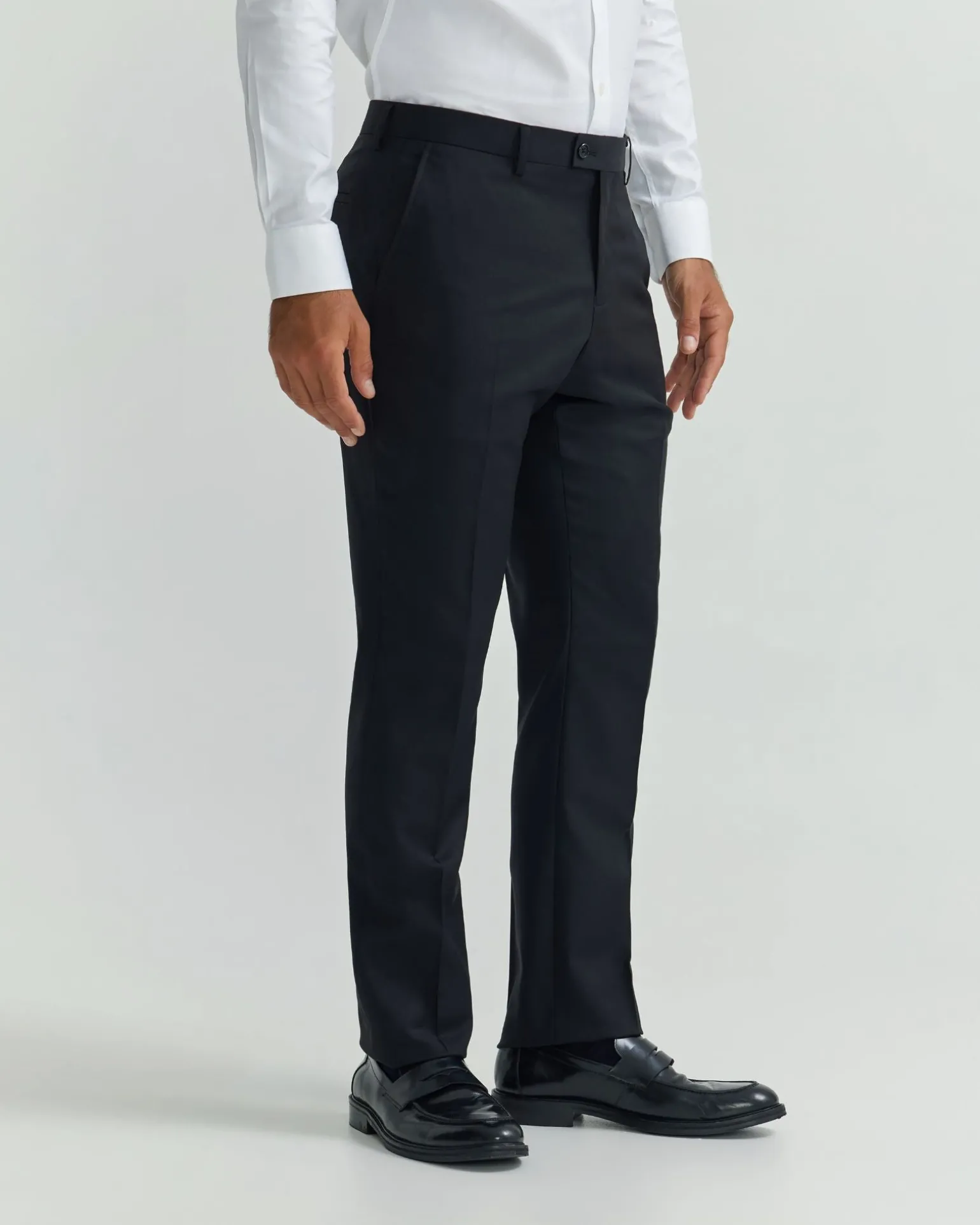 Hopkins Up Size Wool Suit Trousers