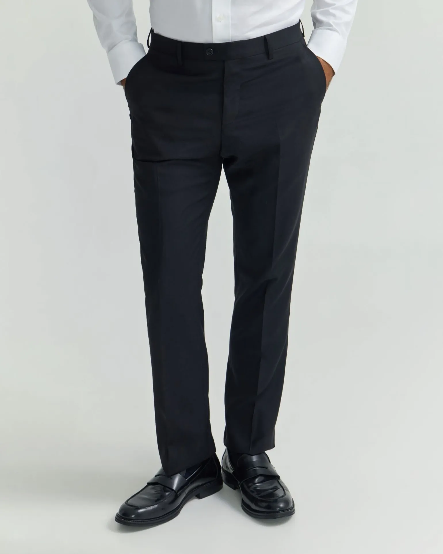 Hopkins Up Size Wool Suit Trousers