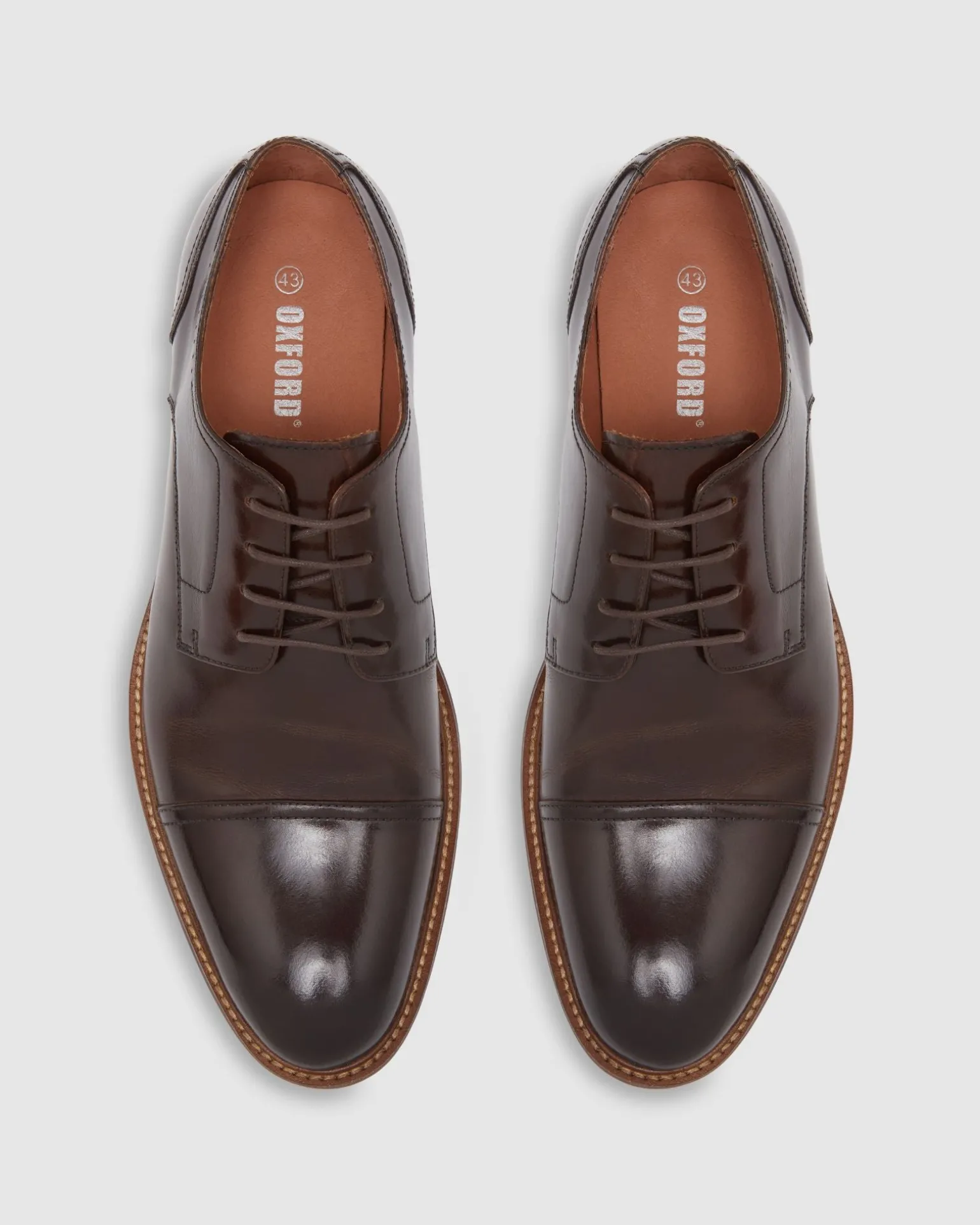 Hudson Toe Cap Derby Shoe