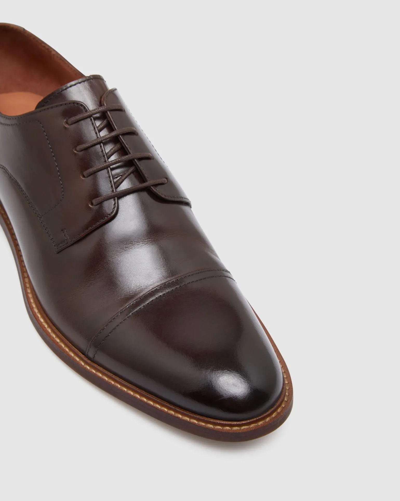 Hudson Toe Cap Derby Shoe
