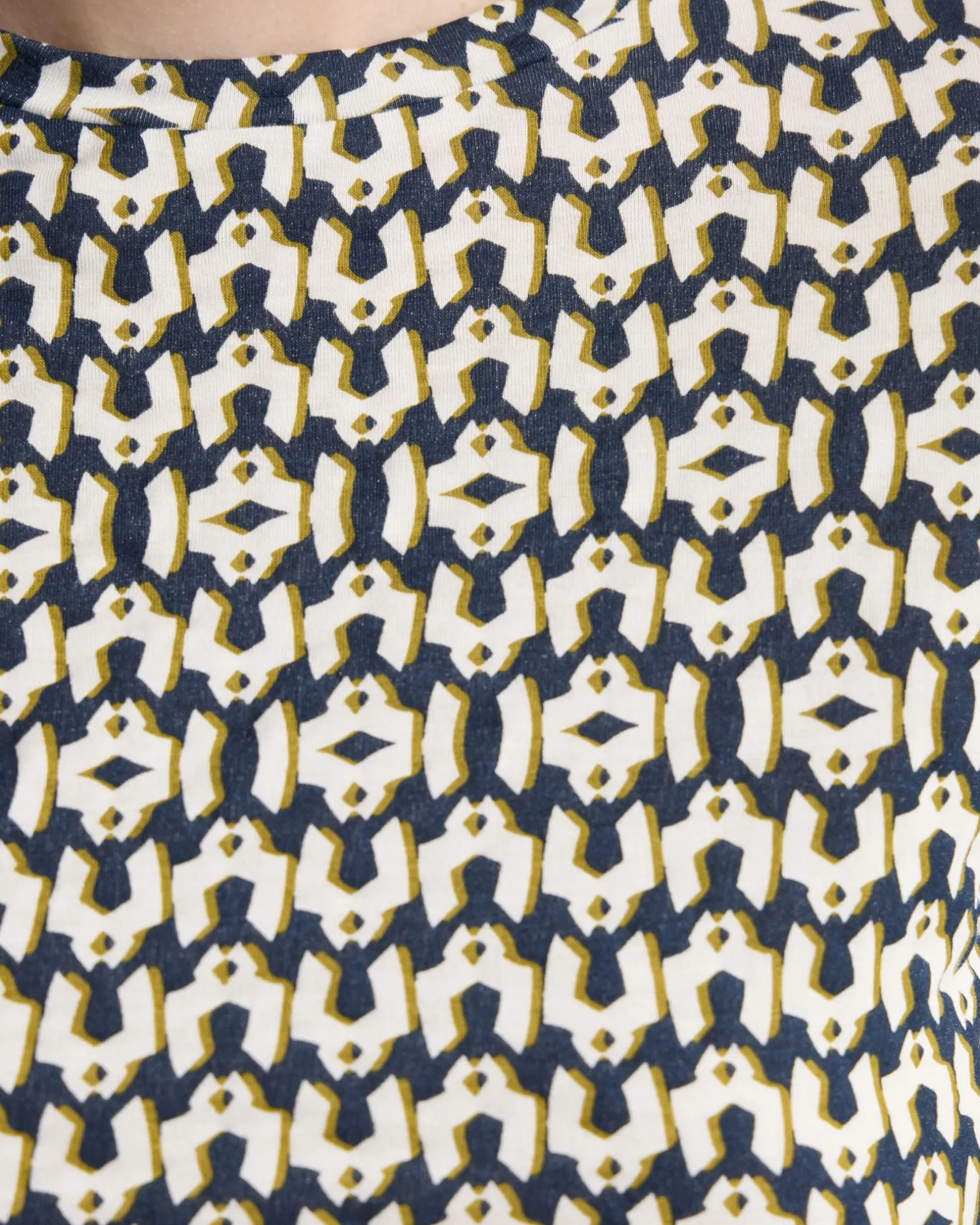 Imogen Printed Jersey Top