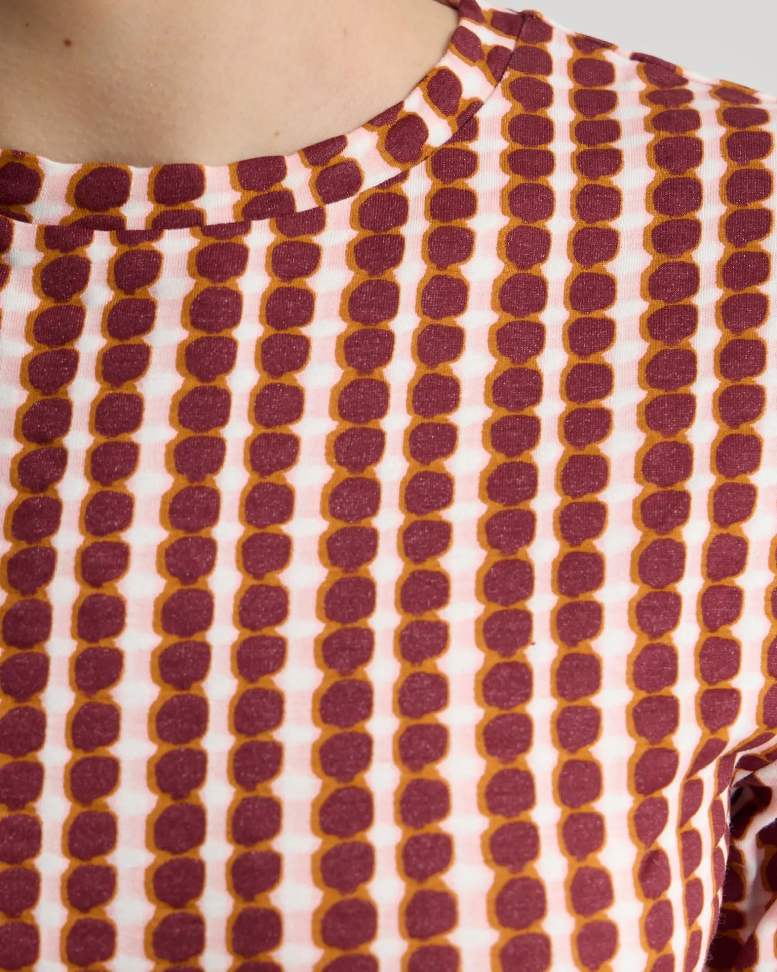 Imogen Printed Jersey Top
