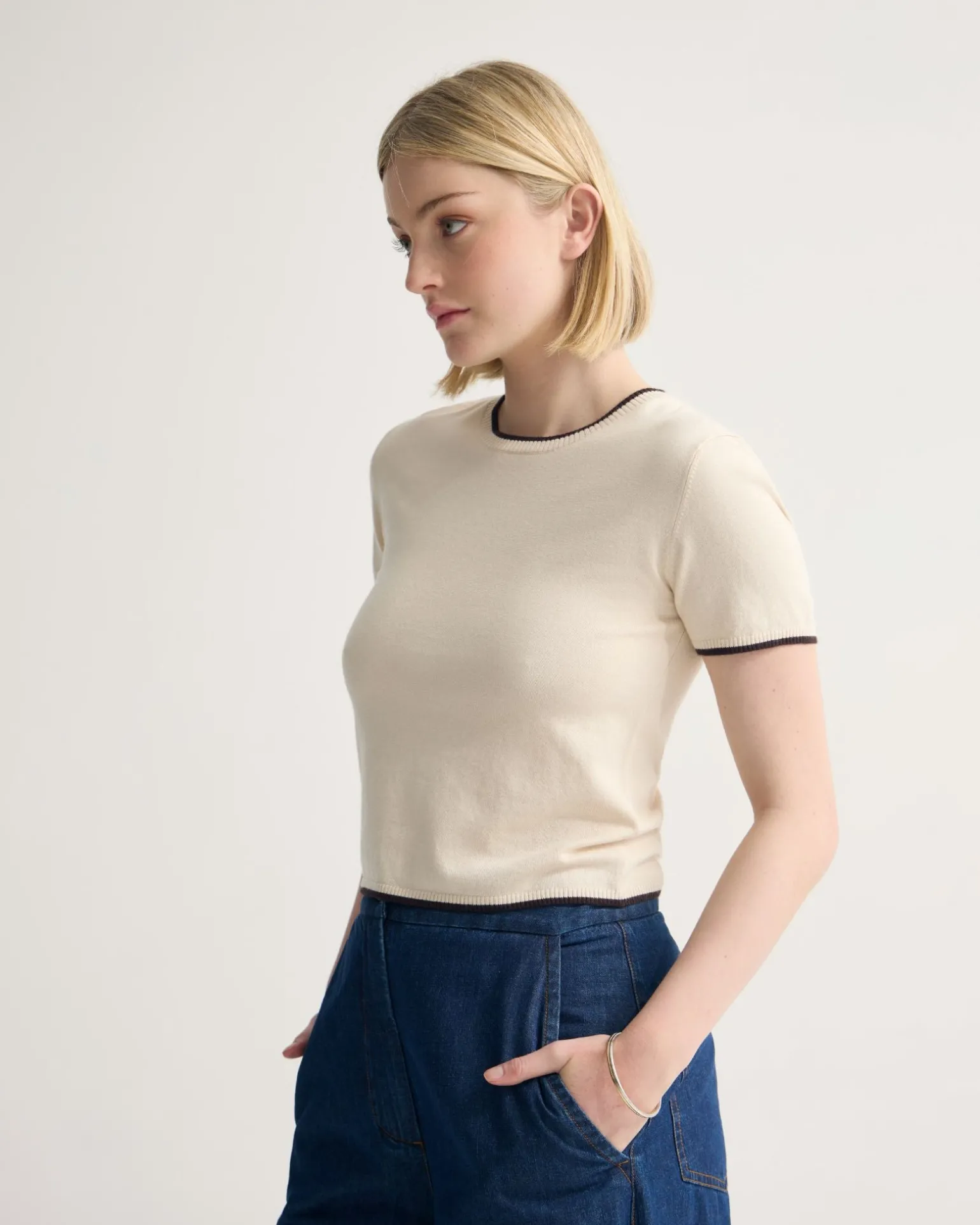 Indra Tipping Knit