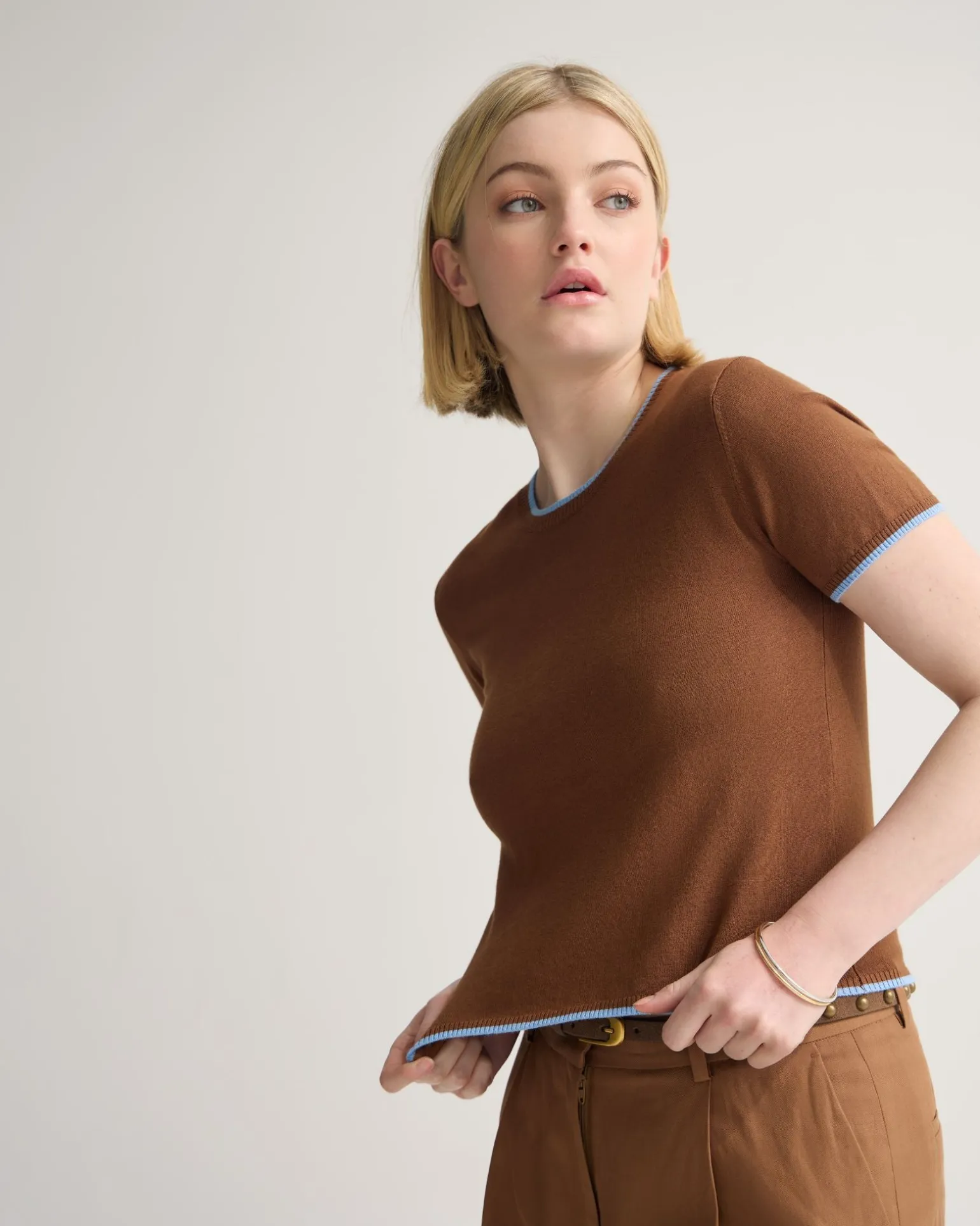 Indra Tipping Knit