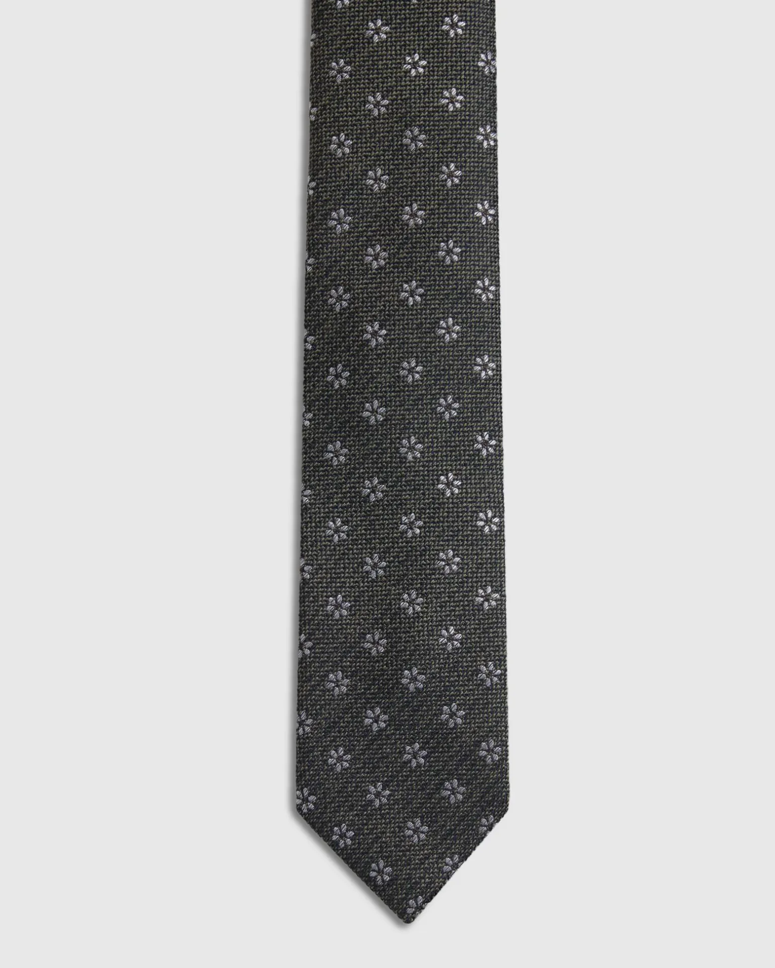 Isaac Ditsy 7Cm Silk/Wool Tie