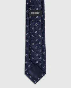 Isaac Ditsy 7Cm Silk/Wool Tie