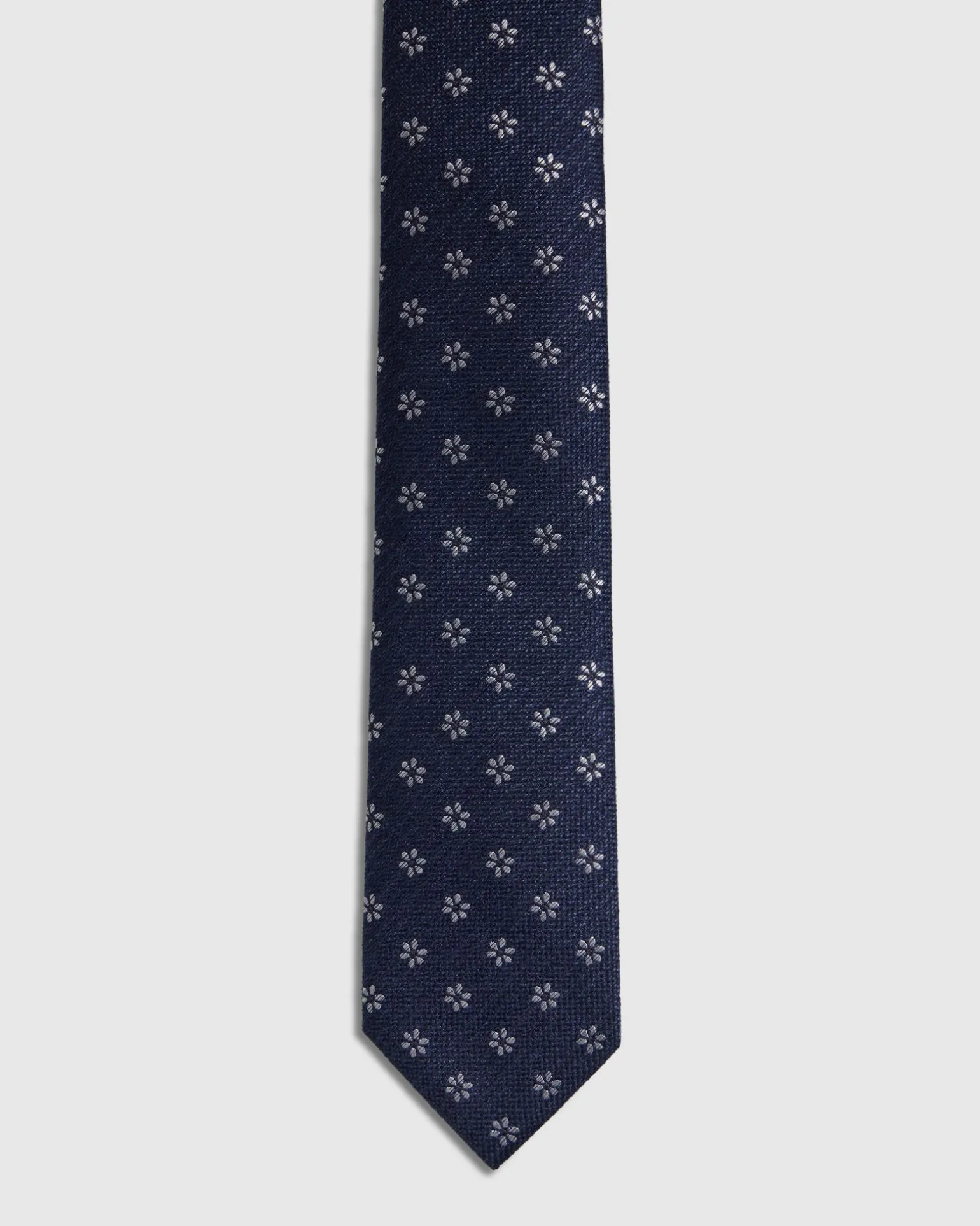 Isaac Ditsy 7Cm Silk/Wool Tie