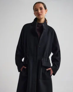Isabelle Drawcord Coat