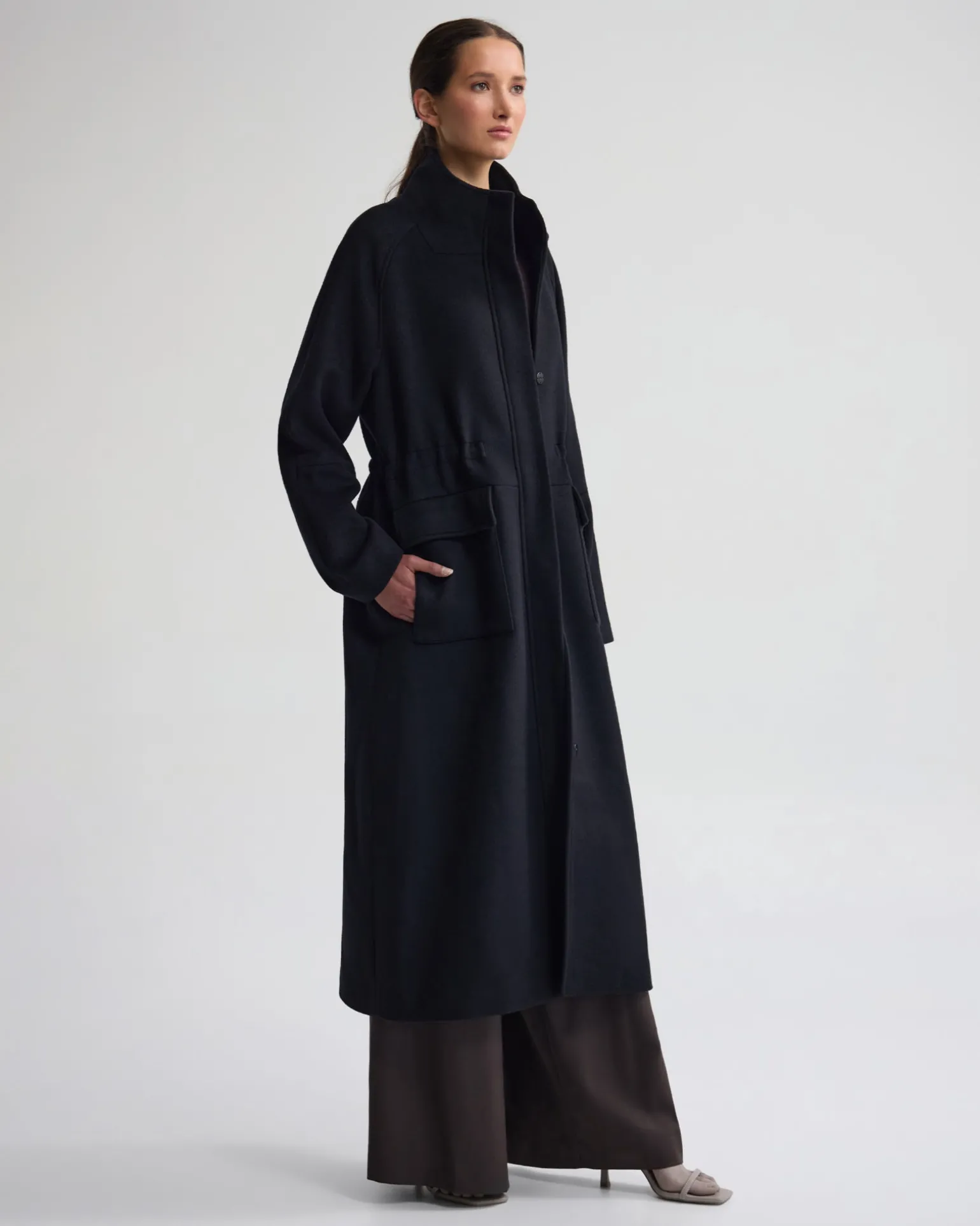 Isabelle Drawcord Coat