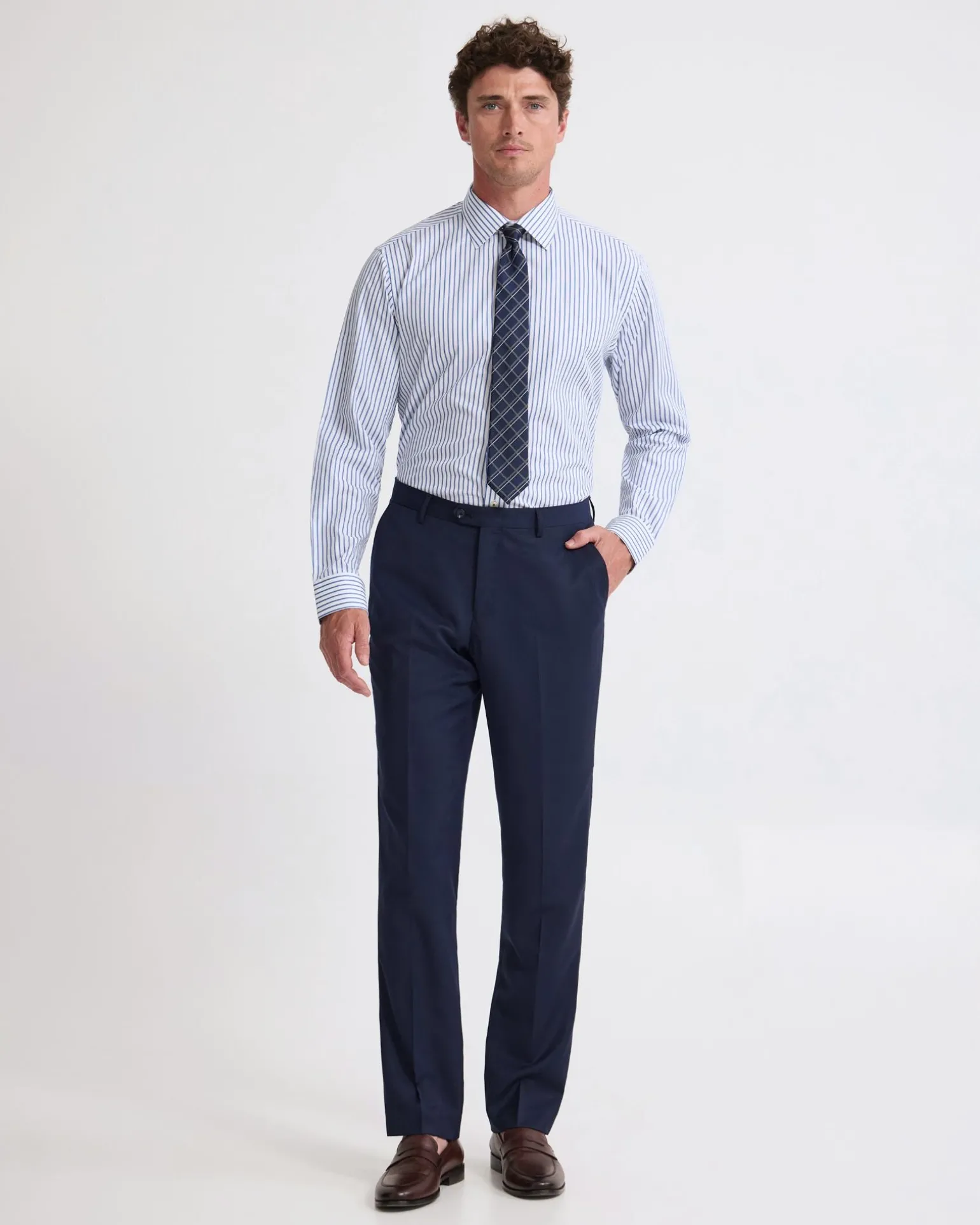 Islington Classic Fit Stripe Shirt