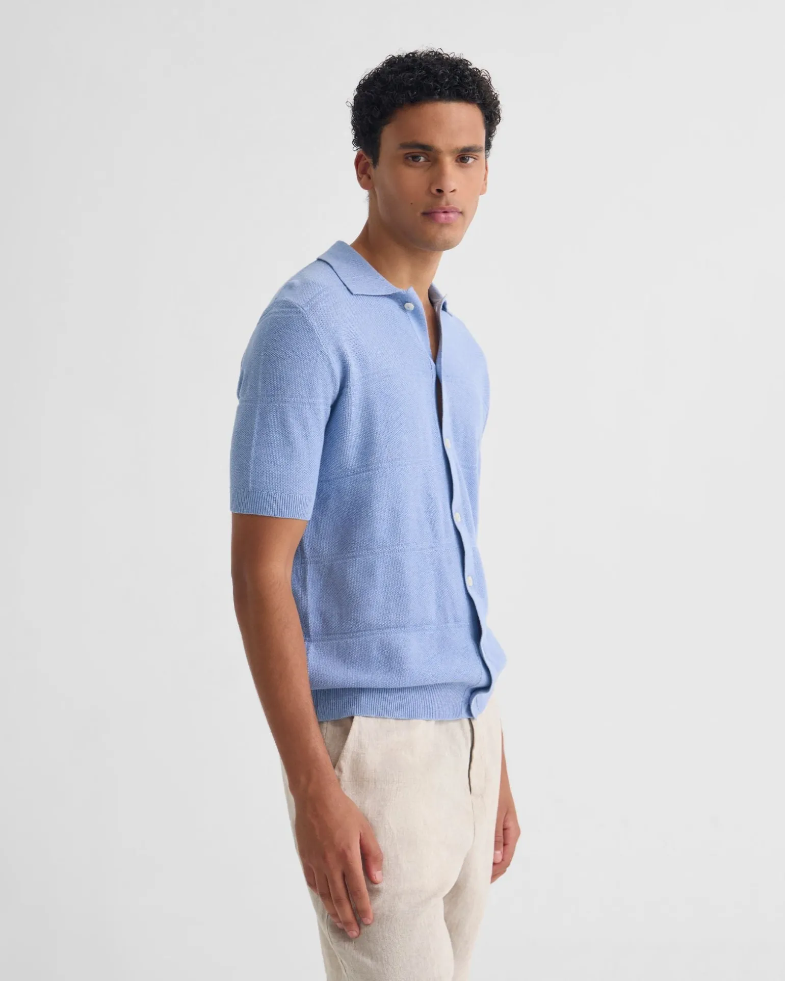 Jack Knitted Button Up Shirt