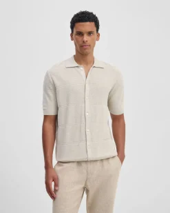 Jack Knitted Button Up Shirt