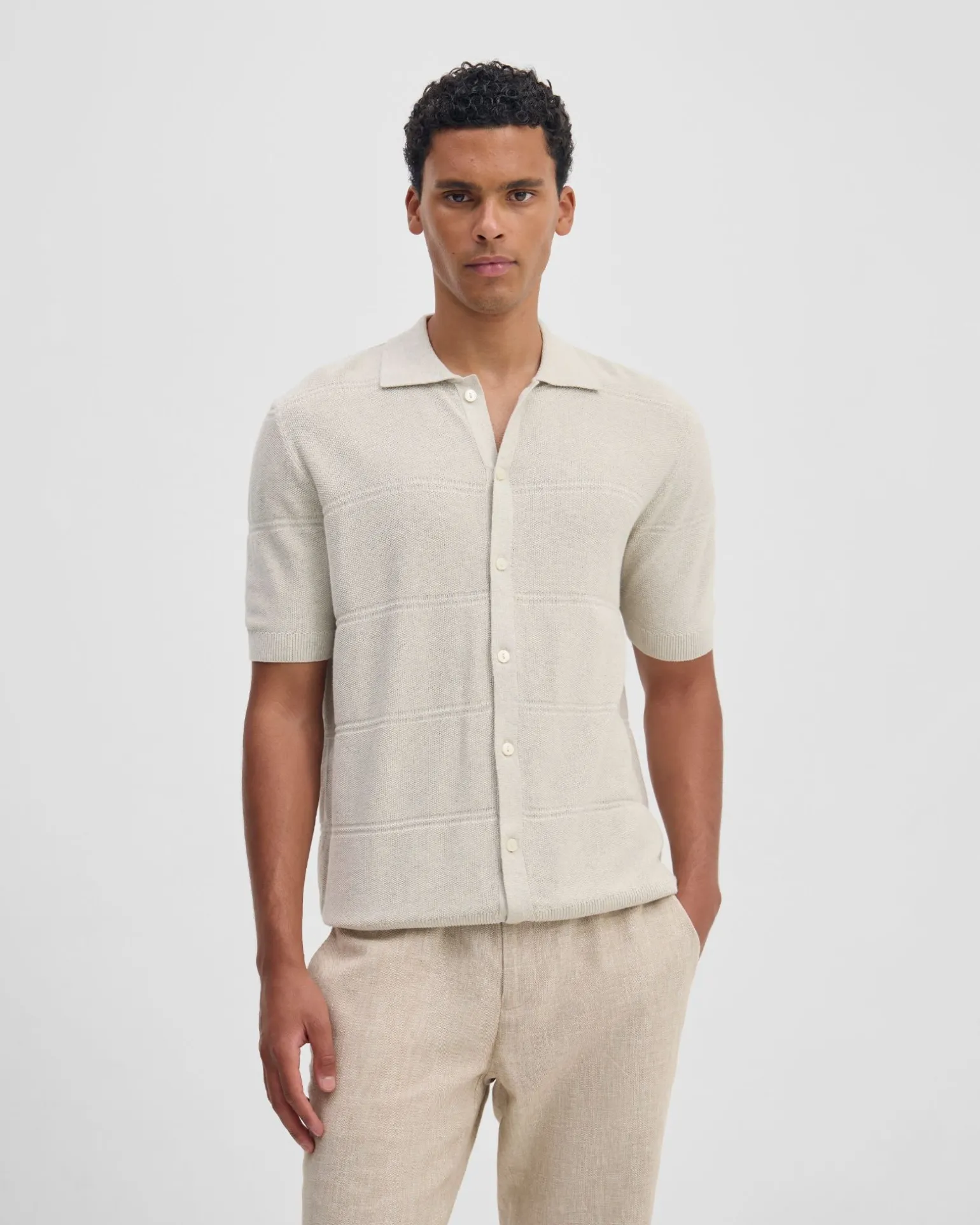 Jack Knitted Button Up Shirt