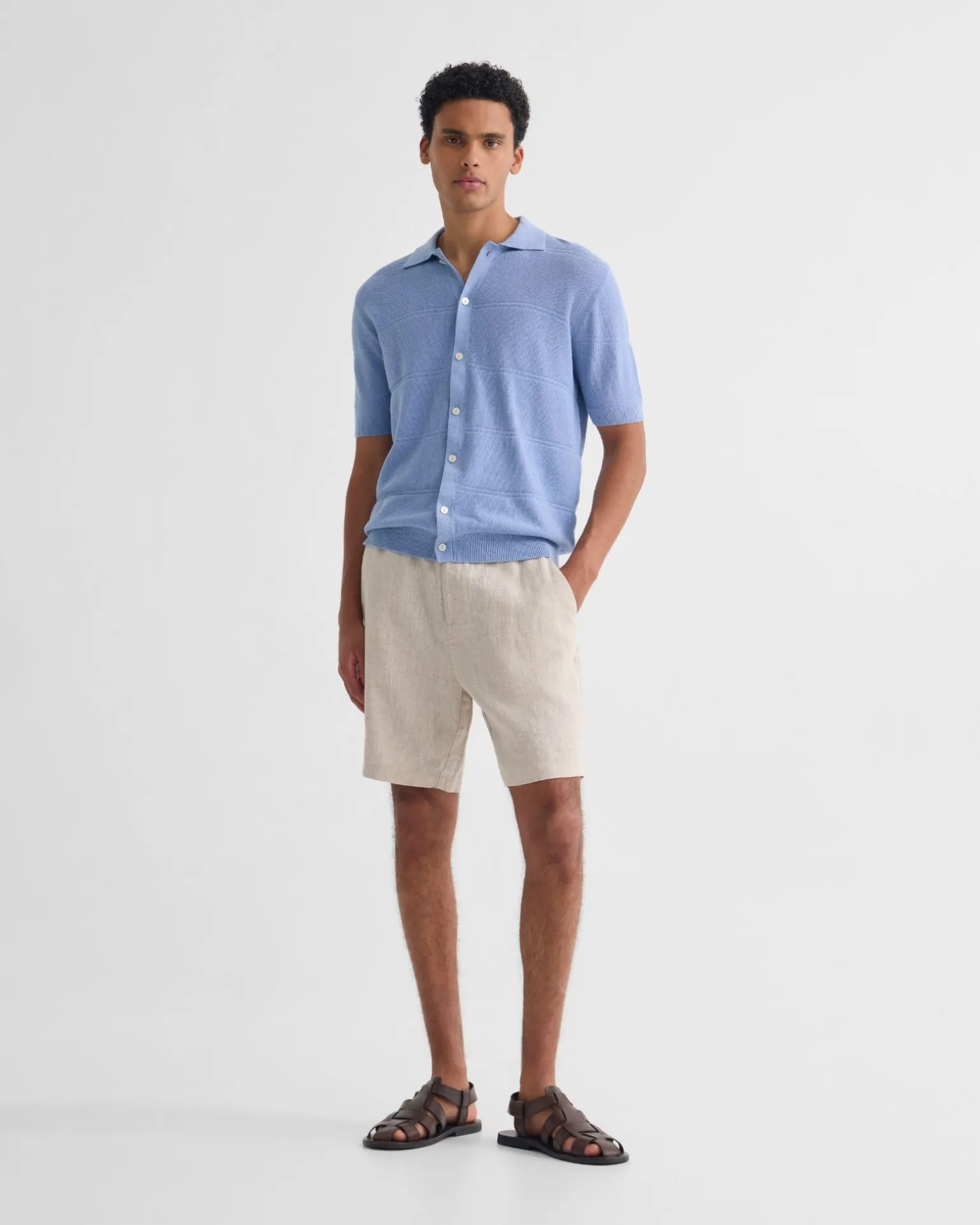 Jack Knitted Button Up Shirt