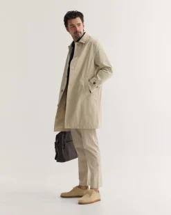 Jay Cotton Twill Trench Coat