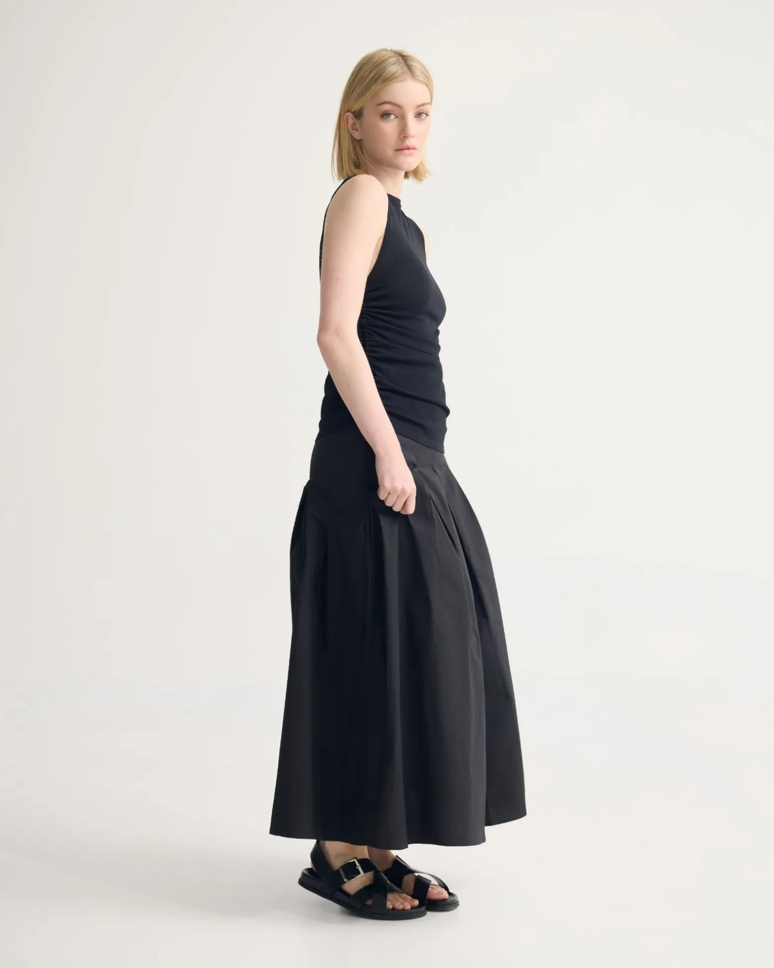 Jess Cotton Maxi Skirt