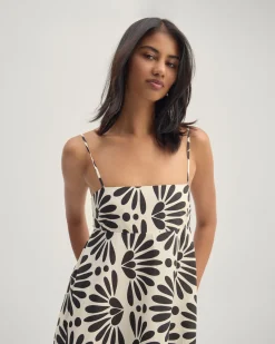 Jessica Cotton Printed Dress