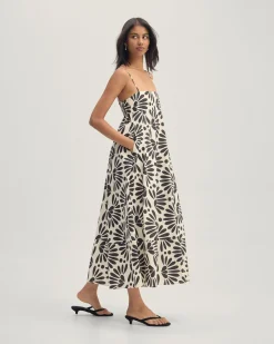 Jessica Cotton Printed Dress