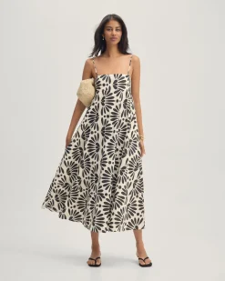 Jessica Cotton Printed Dress