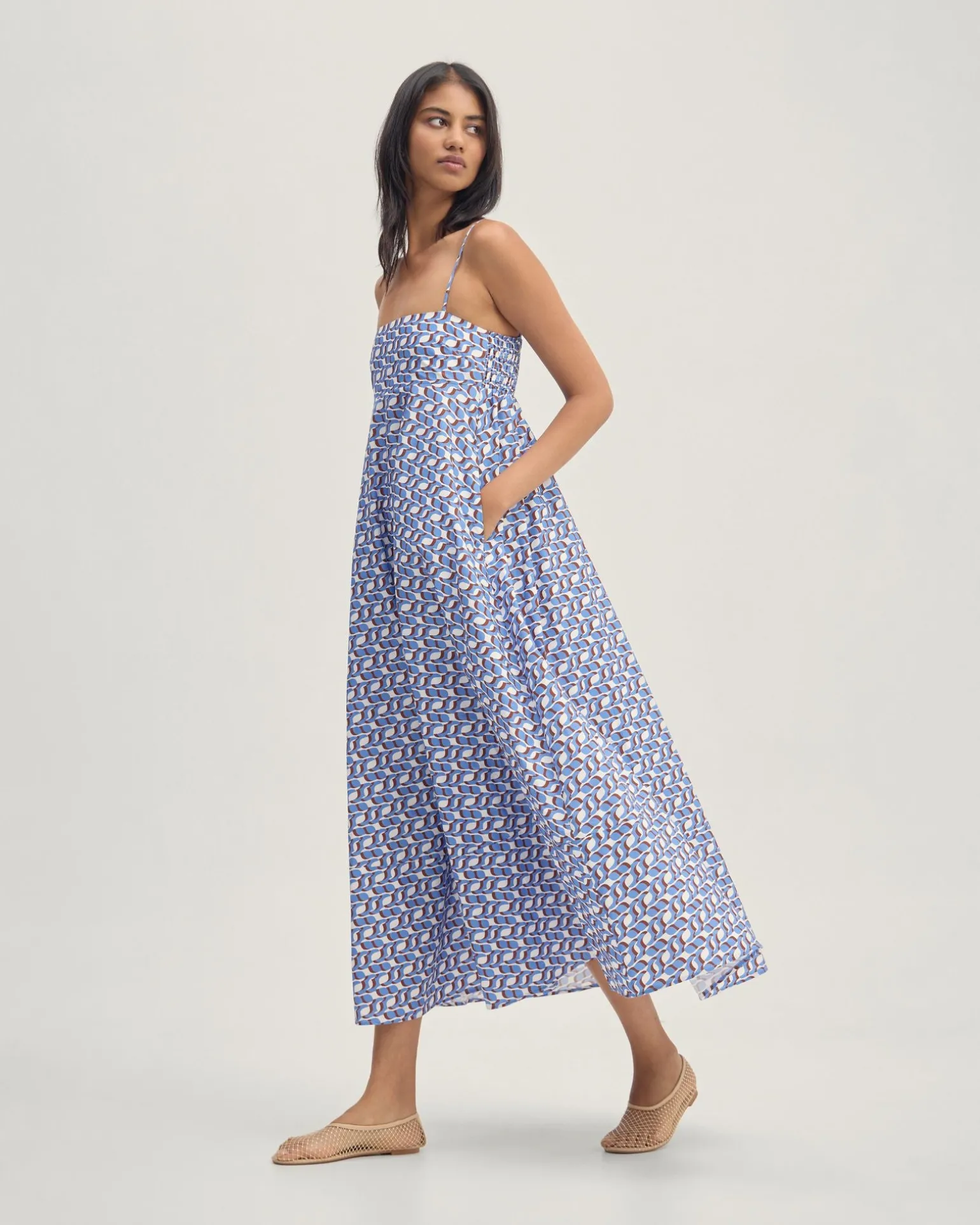 Jessie Cotton Printed Dress