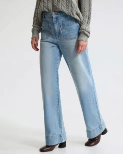 Joanie Pocket Front Denim Jeans