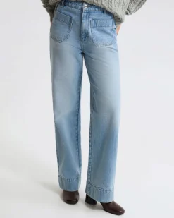Joanie Pocket Front Denim Jeans