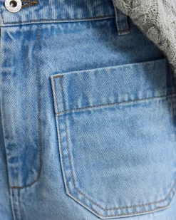 Joanie Pocket Front Denim Jeans