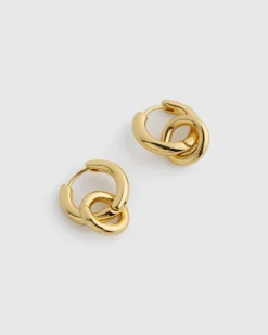 Jolene Double Hoop Earring