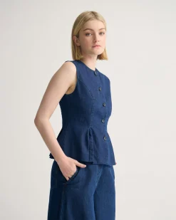 Katie Denim Waistcoat