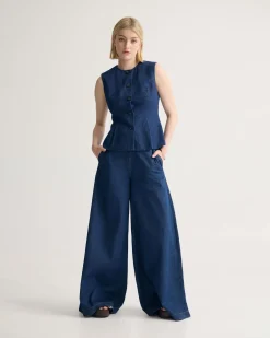 Katie Denim Waistcoat